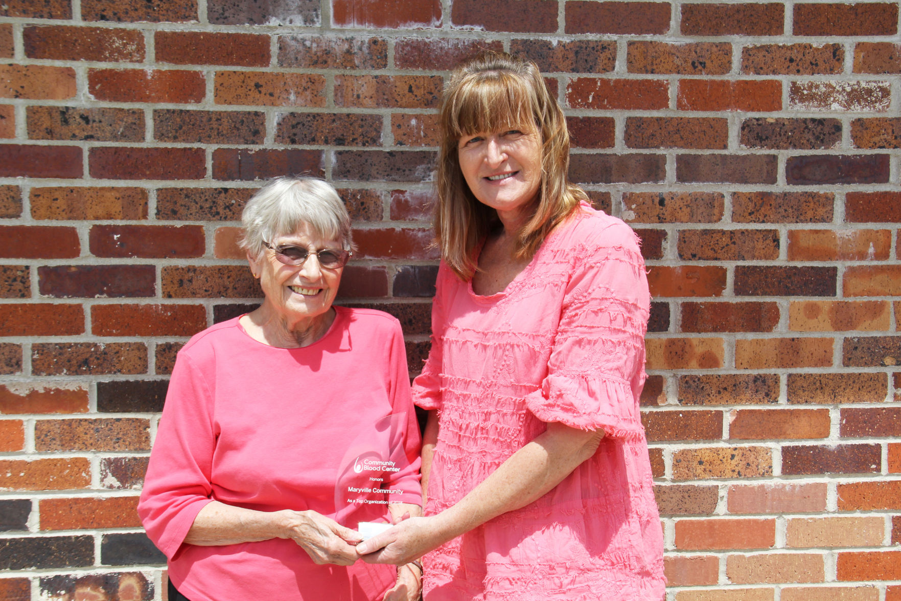 Community Blood Center awards Top Organization